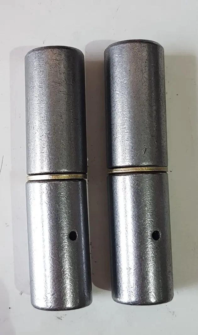 SET DE 2 POMELES DE ACERO AL CARBONO PARA PUERTAS - 2