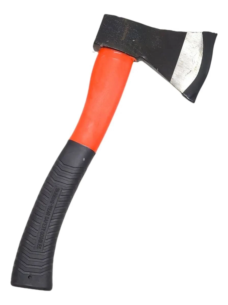 HACHA DE MANO 35CM CON MANGO ENGOMADO Y PESO LIGERO - 1