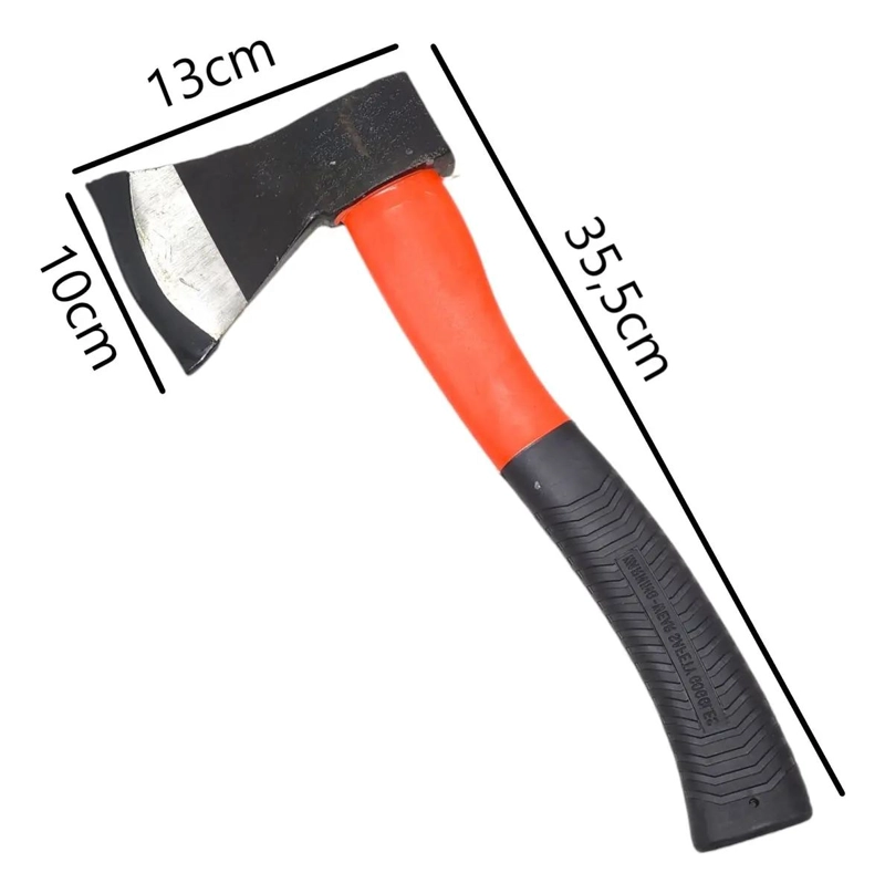 HACHA DE MANO 35CM CON MANGO ENGOMADO Y PESO LIGERO - 5
