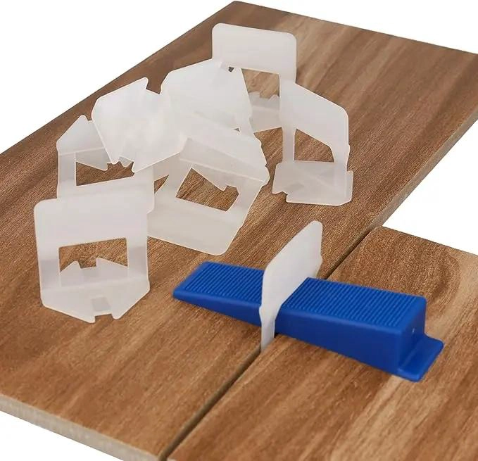CLIPS NIVELADORES PLASTICOS 4CM X 3.6CM PACK 500 - 6