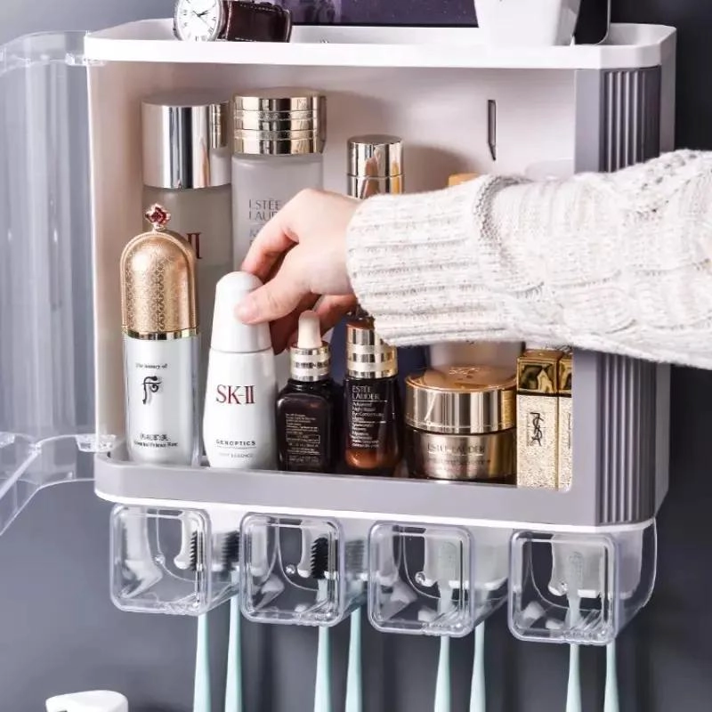 ORGANIZADOR DE BAÑO PRACTICO Y FUNCIONAL PARA ESPACIOS REDUCIDOS - 2