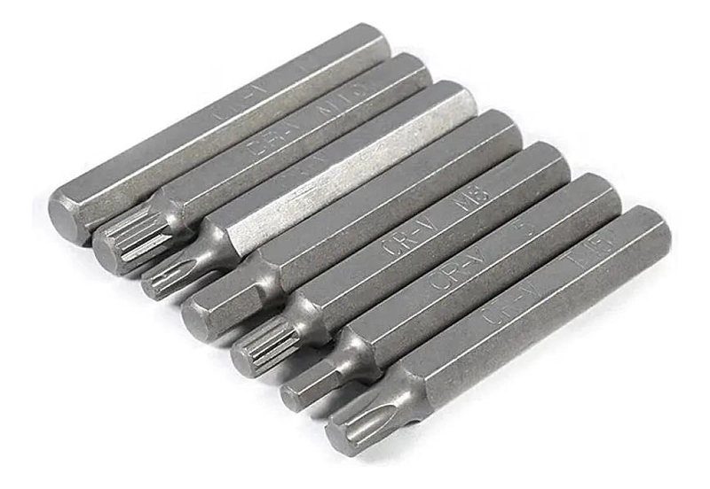 SET KIT JUEGO PUNTAS CORTO LARGO TORX ALLEN 40 PIEZAS - 5