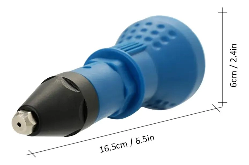 REMACHADORA NEUMATICA DE 20 CM CON LLAVE - 2