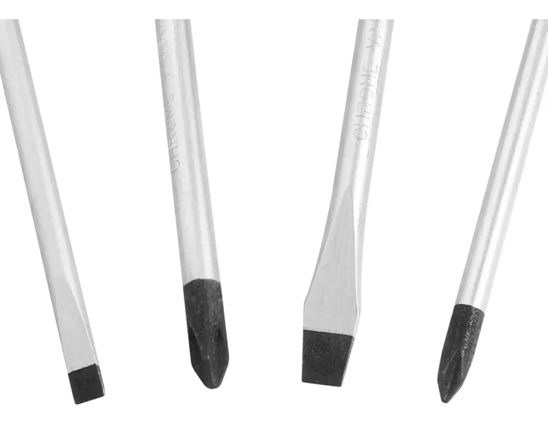 JUEGO DE DESTORNILLADORES ERGONOMICOS 4 PIEZAS - 1