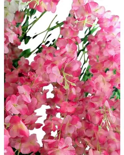 PACK DE 12 GUIRNALDAS DE FLORES ARTIFICIALES COLGANTES DECORATIVAS - 2