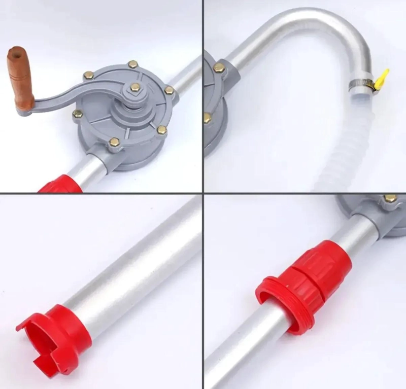 BOMBA ROTATIVA MANUAL EXTRACTOR DE ACEITE Y FLUIDOS - 4