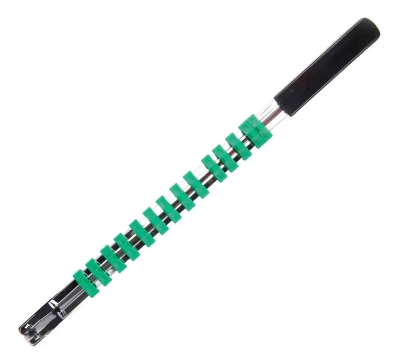 RIEL METALICO CON 14 CLIPS PARA DADOS DE 1/4 PULGADAS - 2