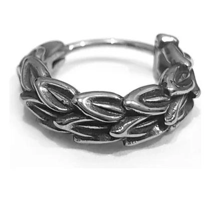 ARO MODERNO DE ACERO QUIRURGICO PARA HOMBRE - 2