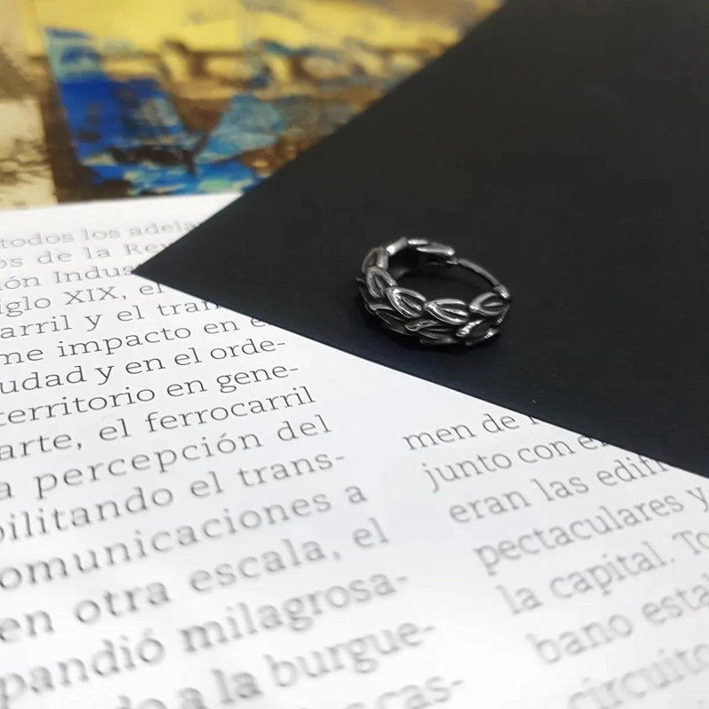ARO MODERNO DE ACERO QUIRURGICO PARA HOMBRE - 3