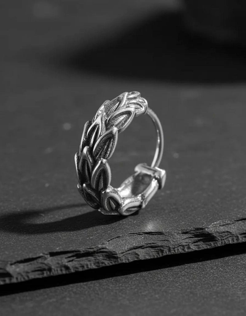 ARO MODERNO DE ACERO QUIRURGICO PARA HOMBRE - 4