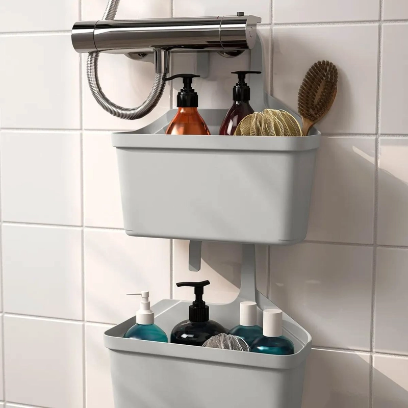 ORGANIZADOR DUCHA PLASTICO RECICLADO 29X31 CM - 4