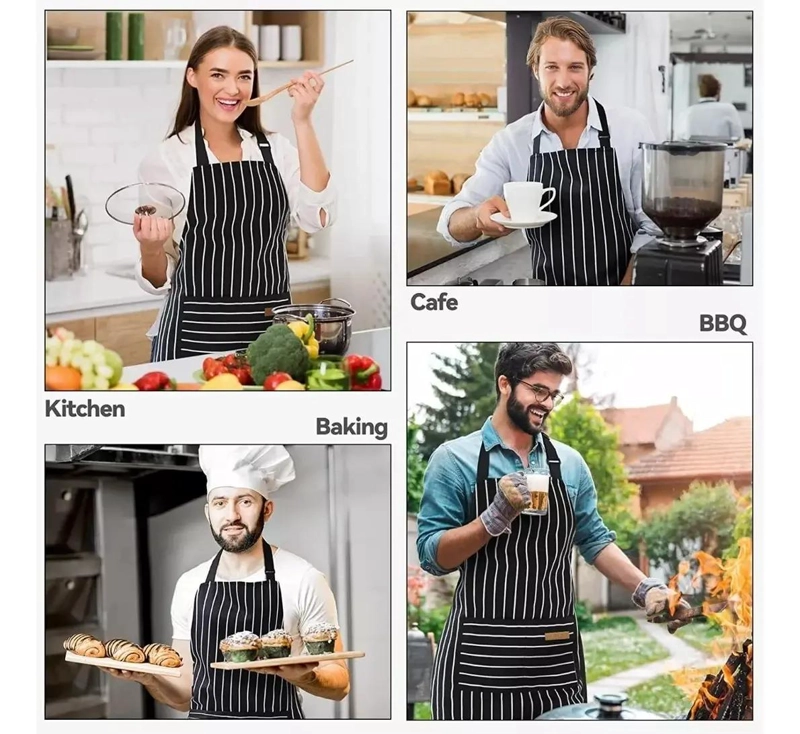 DELANTALES AJUSTABLES UNISEX DE COCINA Y ARTE 2 PIEZAS - 1