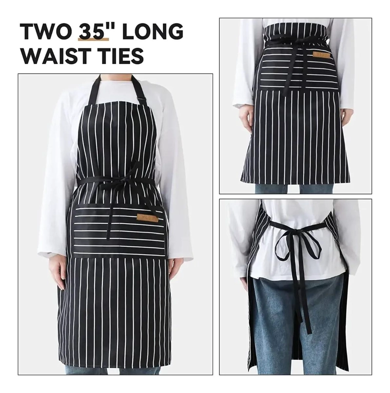 DELANTALES AJUSTABLES UNISEX DE COCINA Y ARTE 2 PIEZAS - 2