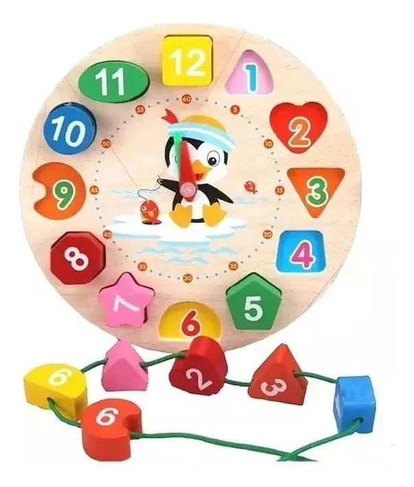 PACK DE 5 JUGUETES DIDACTICOS DE MADERA PARA NIÑOS - 10