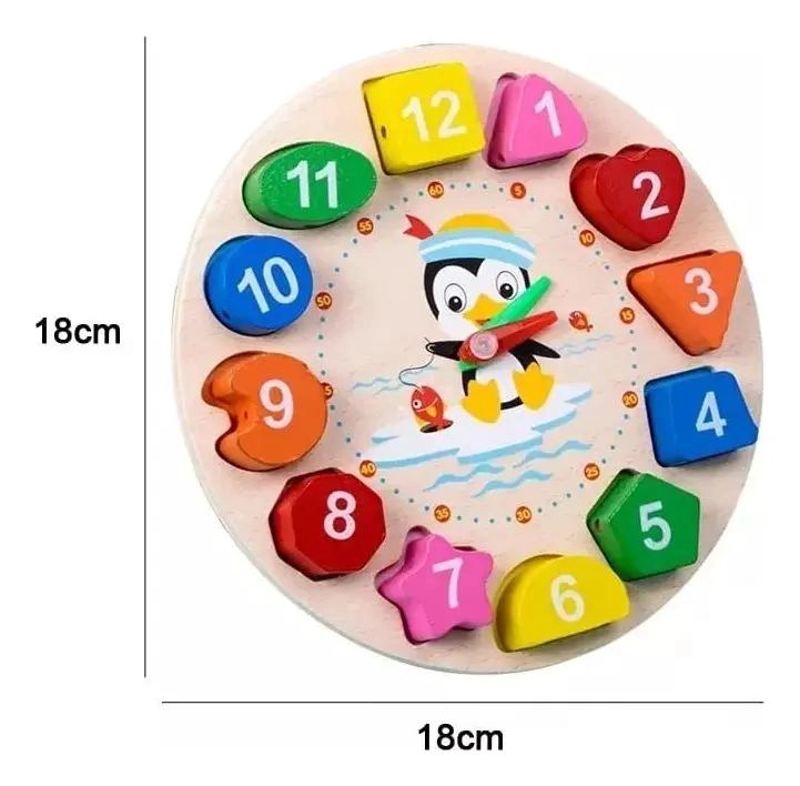 PACK DE 5 JUGUETES DIDACTICOS DE MADERA PARA NIÑOS - 7