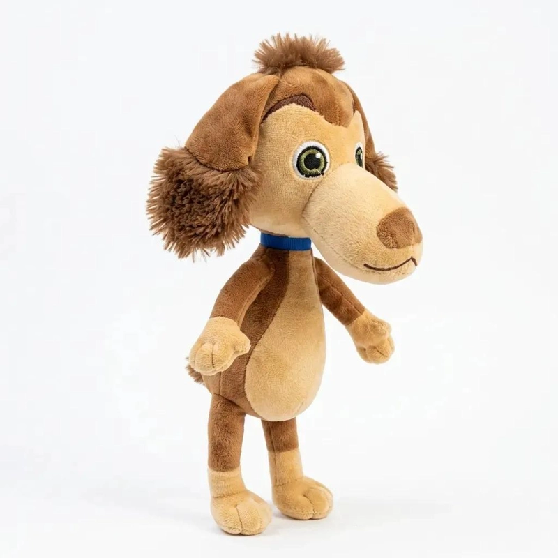 PELUCHE PERRO CHOCOLO DE 30 CM PARA NIÑOS Y ADULTOS - 3