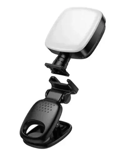 PANEL DE LUZ LED COLOR BLANCA FRIA CON ESTRUCTURA NEGRA - 2