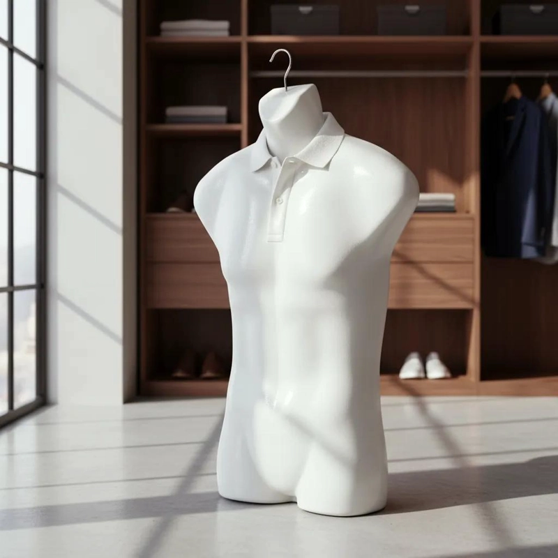 GANCHO COLGADOR TORSO HOMBRE PARA ROPA - 3