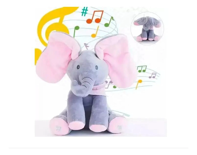 ELEFANTE INTERACTIVO DE PELUCHE MUSICAL CON SONIDOS - 2