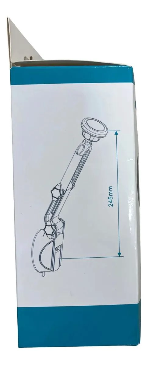 SOPORTE PARA CELULAR CON VENTOSA Y BRAZO EXTENSIBLE NEGRO - 4