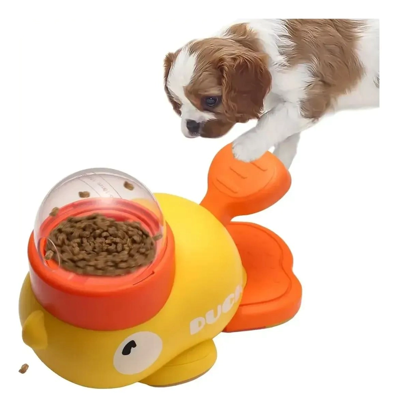 DISPENSADOR INTERACTIVO DE ALIMENTO PARA MASCOTAS - 1