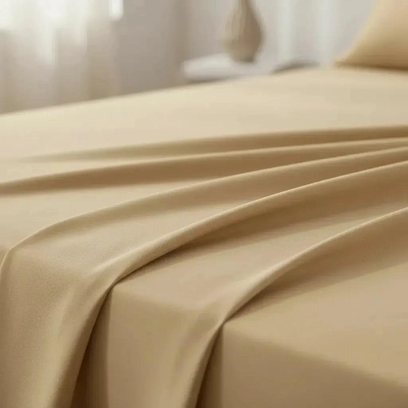 JUEGO DE SABANAS POLAR 1.5 PLAZAS EN COLOR BEIGE - 3
