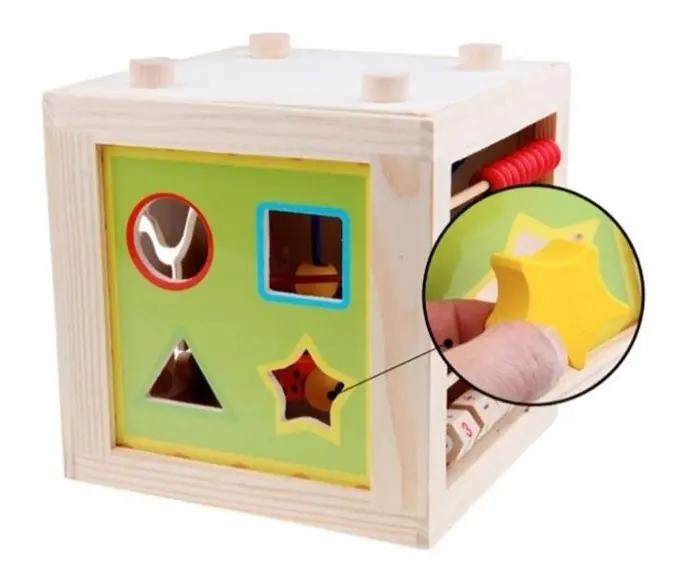 PACK DE 3 JUGUETES DIDACTICOS DE MADERA PARA NIÑOS - 9