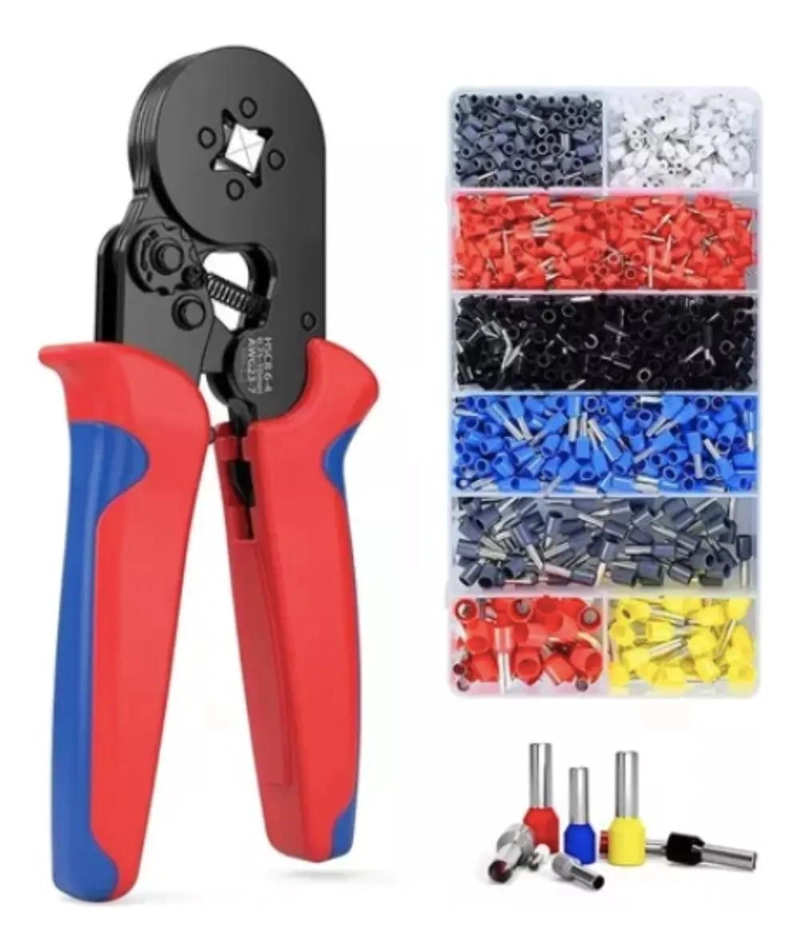 KIT CRIMPADOR Y 1200 TERMINALES FERRULES - 1