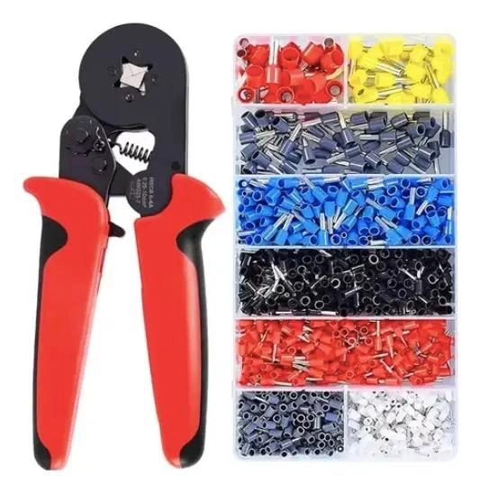 KIT CRIMPADOR Y 1200 TERMINALES FERRULES - 6