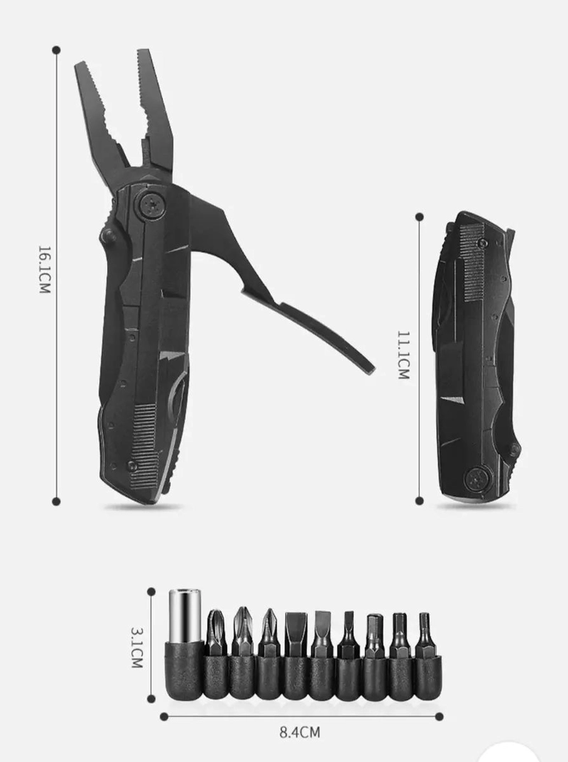 MULTIHERRAMIENTA DE BOLSILLO CON ALICATES Y CUCHILLO - 4