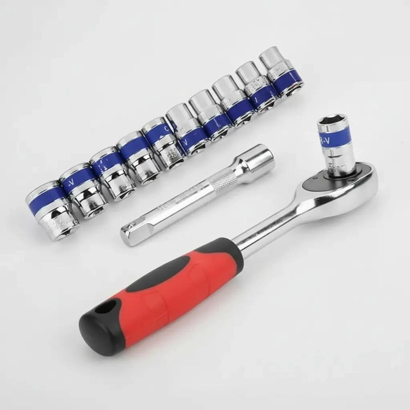 SET DE DADOS HERRAMIENTAS 12 PIEZAS EN MALETIN - 6