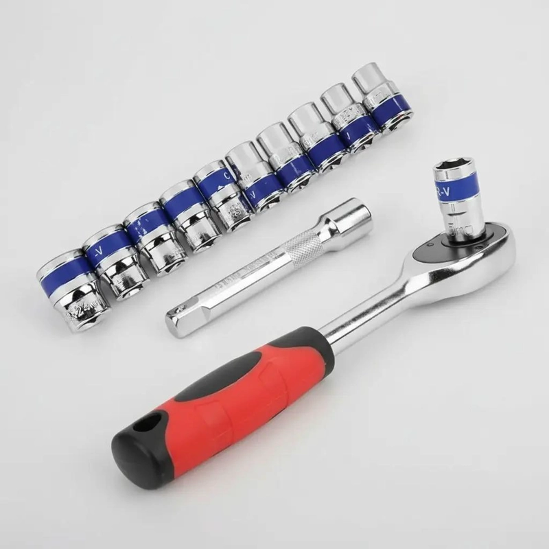SET DE DADOS HERRAMIENTAS 12 PIEZAS EN MALETIN - 9