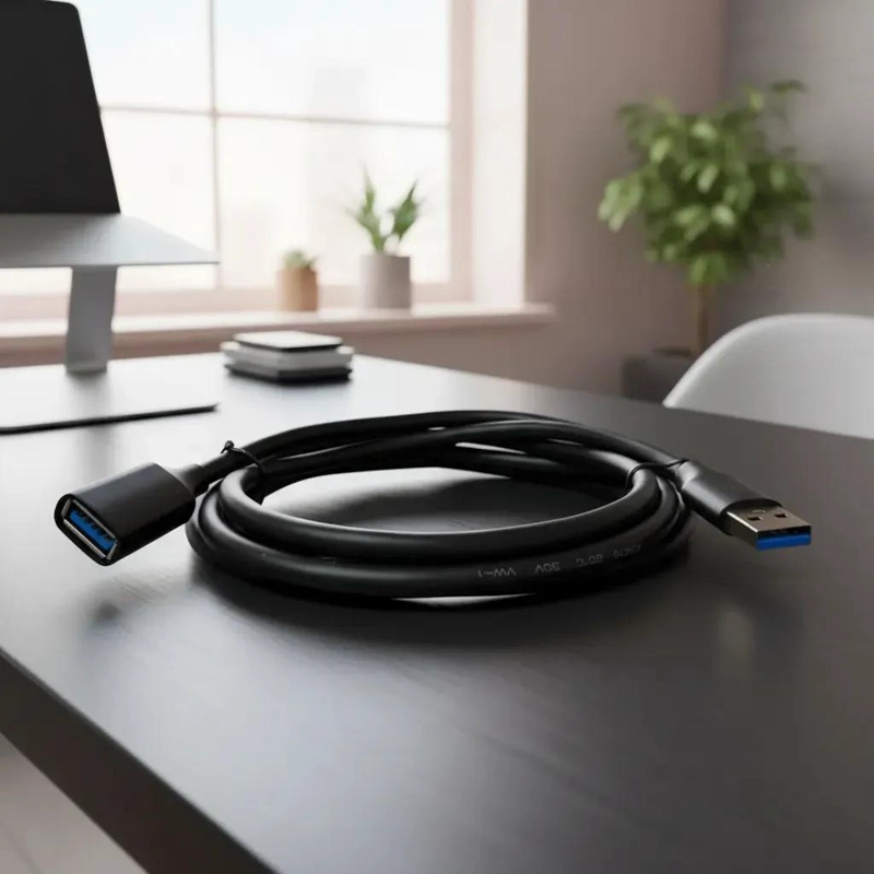 CABLE DE EXTENSION USB 3.0 MACHO A HEMBRA 3 METROS - 7