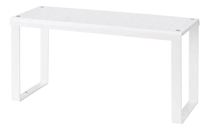 REPISA ADICIONAL DE ACERO BLANCO PARA COCINA 32X13X16 CM - 1