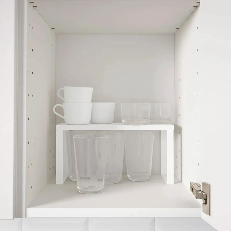 REPISA ADICIONAL DE ACERO BLANCO PARA COCINA 32X13X16 CM - 3