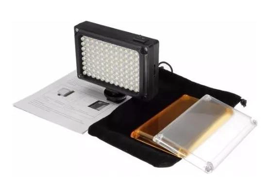 FOCO LED PARA CAMARAS CON 96 LUCES Y FILTROS - 1