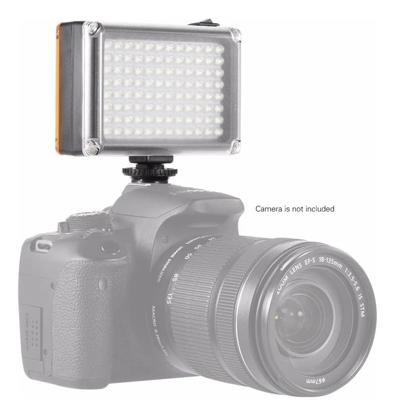 FOCO LED PARA CAMARAS CON 96 LUCES Y FILTROS - 2