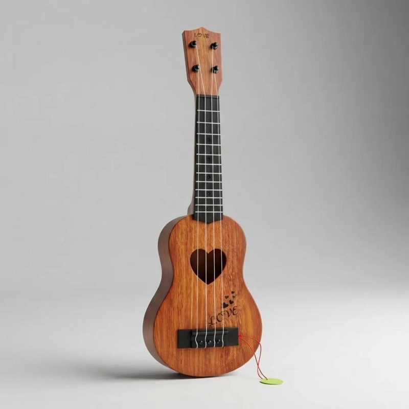 GUITARRA INFANTIL DE 4 CUERDAS PARA APRENDIZAJE MUSICAL - 2