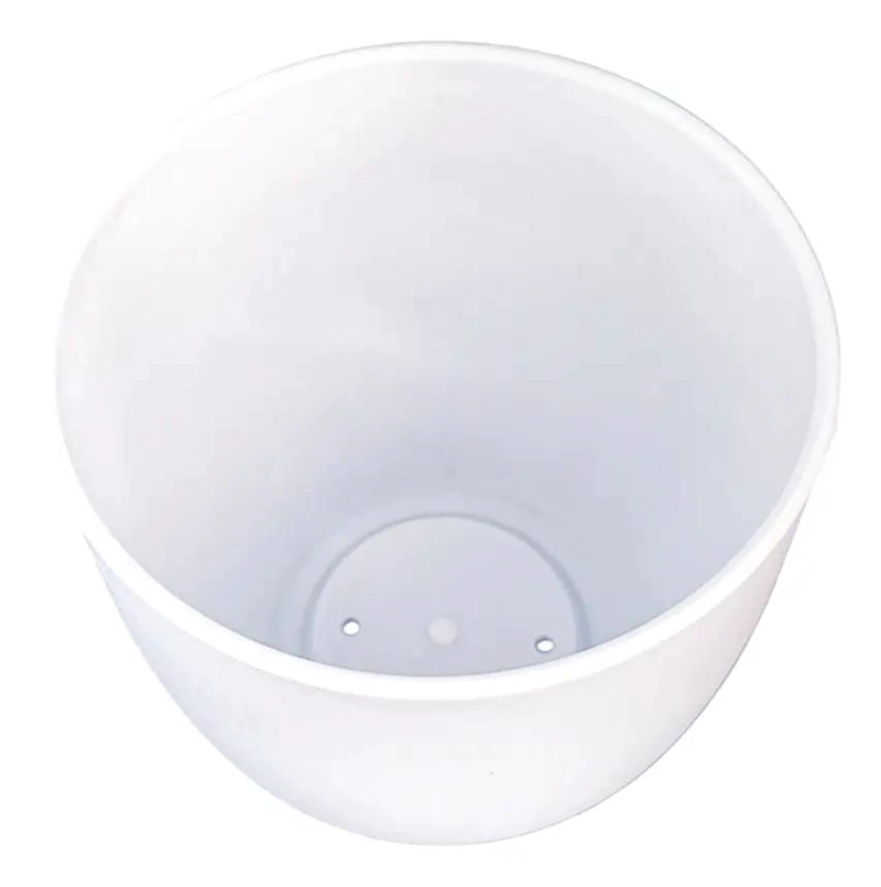 MACETERO REDONDO DE PLASTICO IDEAL PARA JARDIN Y TERRAZA - 4