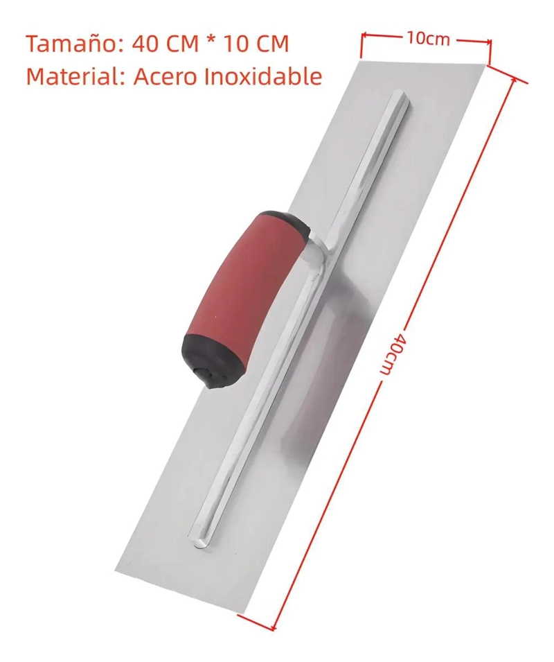 KIT DE HERRAMIENTAS PARA ENLUCIDO Y HORMIGON CON LLANAS - 3