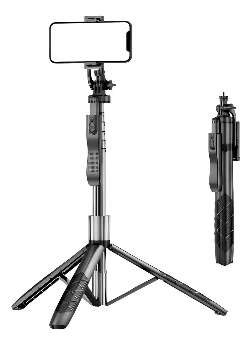 TRIPODE Y PALO SELFIE 170 CM BLUETOOTH PARA CELULAR - 1