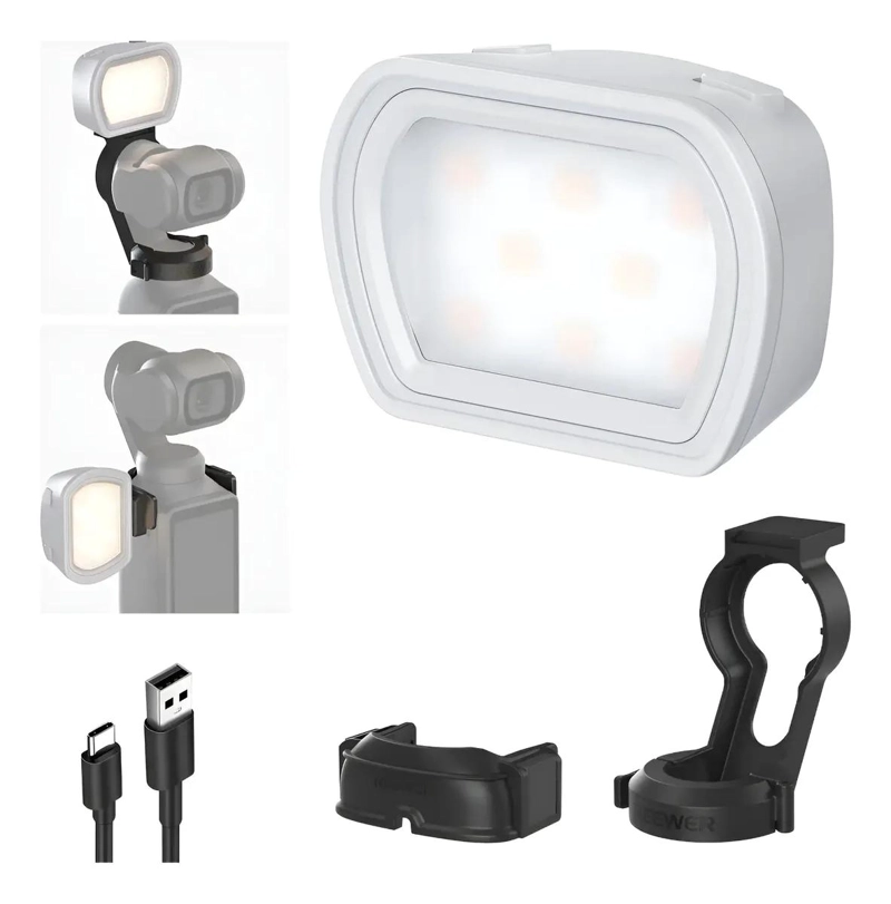 LUZ LED MAGNE TICA COMPACTA PARA GRABACION DE VIDEOS Y SELFIES - 1