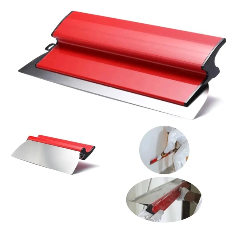 RASPADOR DE YESO FLEXIBLE DE 40 CM PARA ACABADOS PERFECTOS - 1
