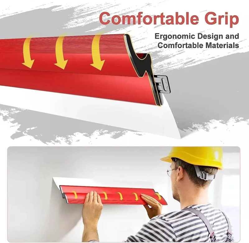 RASPADOR DE YESO FLEXIBLE DE 40 CM PARA ACABADOS PERFECTOS - 4