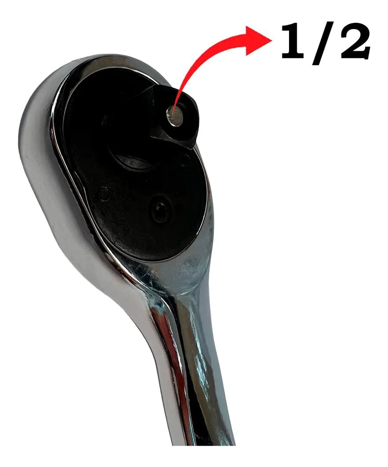 LLAVE AJUSTABLE DE ACERO CROMADO 26CM - 1