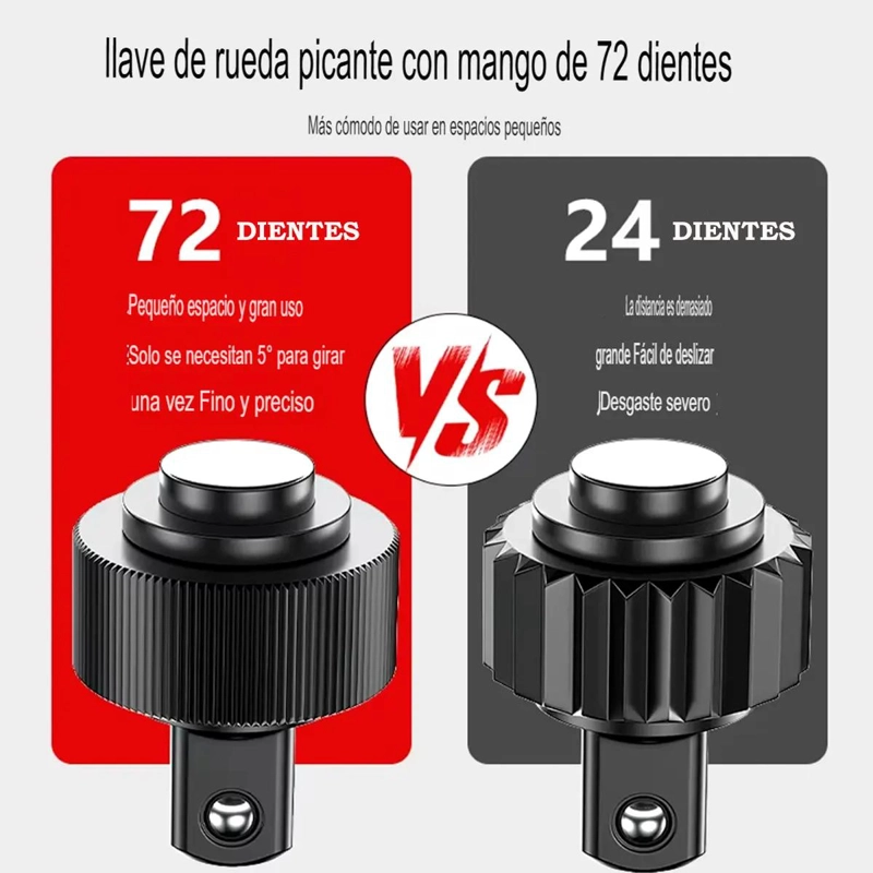 LLAVE AJUSTABLE DE ACERO CROMADO 26CM - 3