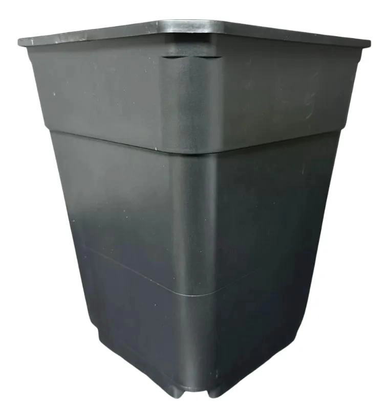 PACK DE 5 MACETAS CUADRADAS DE 2.5 LITROS PARA JARDINERIA - 3