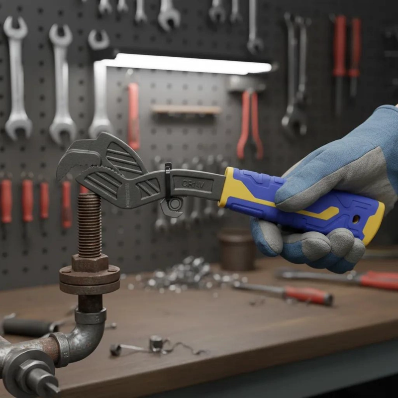 LLAVE AJUSTABLE PROFESIONAL 200 MM PARA USO VERSATIL - 2
