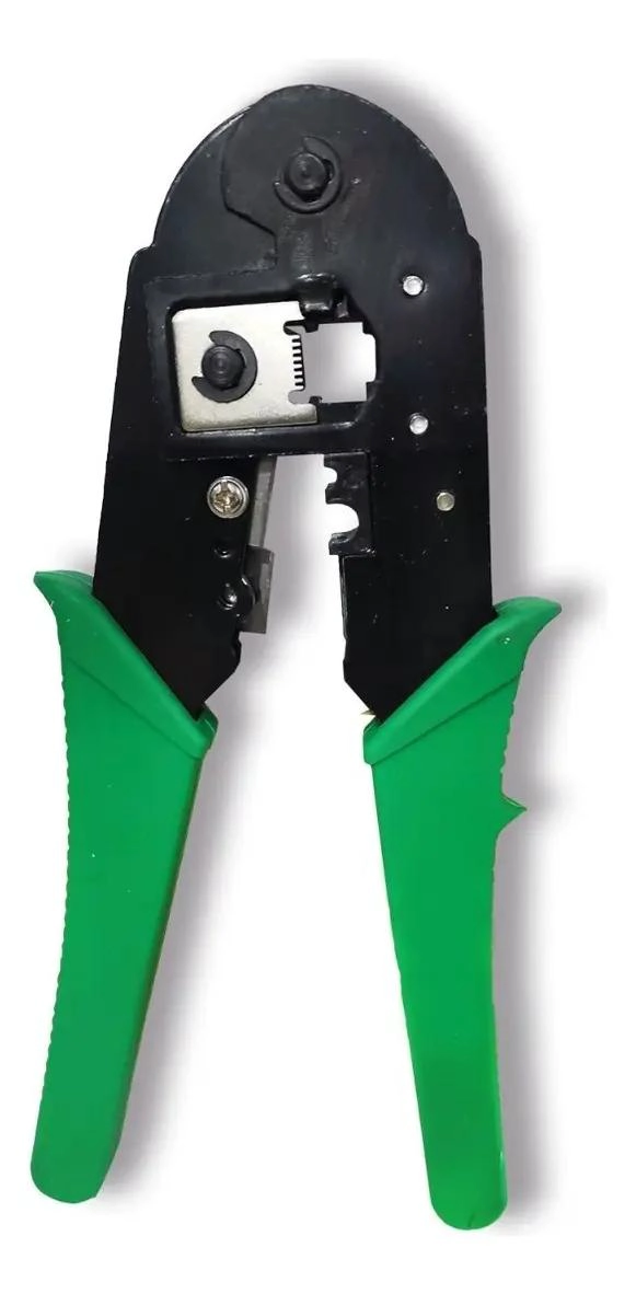 CRIMPADORA ALICATE PARA CONECTAR CABLES RJ45 - 2