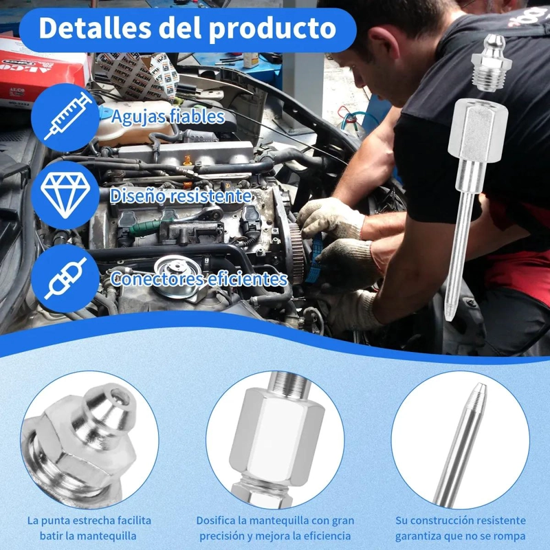 ENGRASADORA PORTATIL DE BOMBA MANUAL - 7